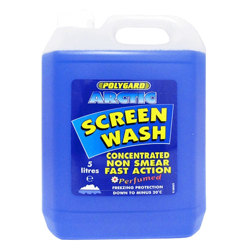 Polygard Arctic Windscreen Screen Wash 5 Litre -20C Concentrate 5L