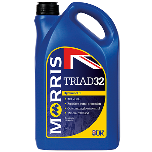 5L MORRIS ISO 32 Hydraulic Oil High Grade Shell Tellus 27 DIN 51524 part 2