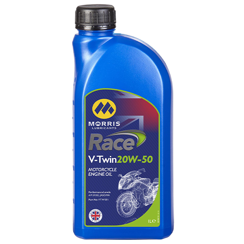 MORRIS V-Twin 20W-50 Racing Mineral Engine Oil for Harley Davidson JASO MA