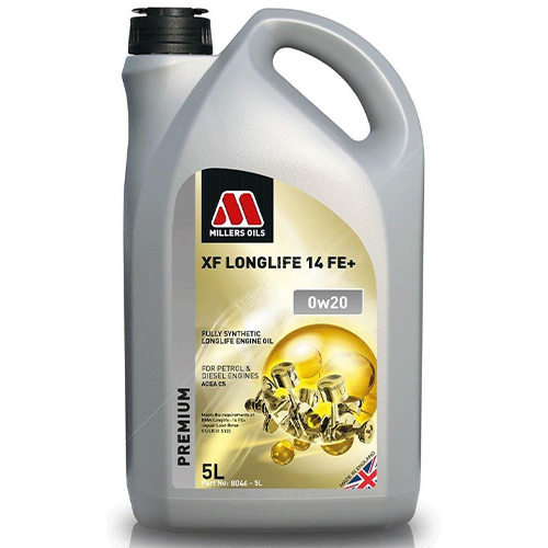 Millers Oil XF Longlife 14FE+ 0W20 Fully Synthetic Engine Oil - BMW LL-14FE+ 5L