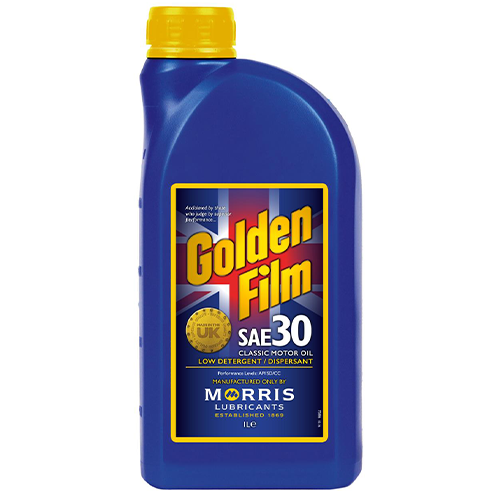 Morris Golden Film SAE 30 Classic Motor Oil VW Type 1 Type 2 Air Cooled