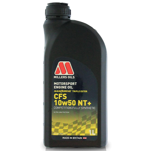 10w50 Fully Synthetic Engine Oil Millers 10w 50 Motorsport CFS NT+ Ester