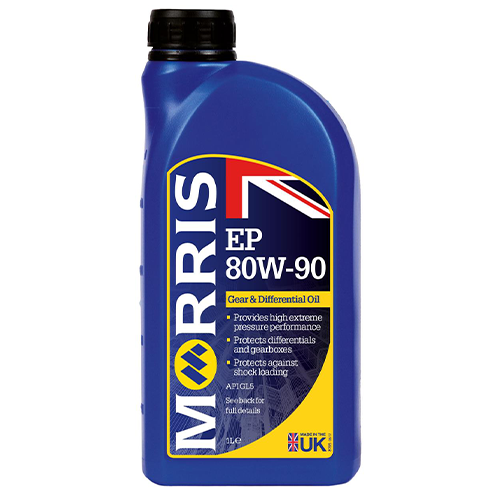 MORRIS EP 80W-90 Gear Oil GL5 Extreme Pressure Manual Transmission Fluid