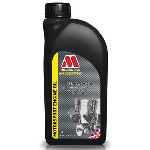 MILLERS 10W-60 Fully Synthetic Engine Oil Triple Ester M Sport Racing