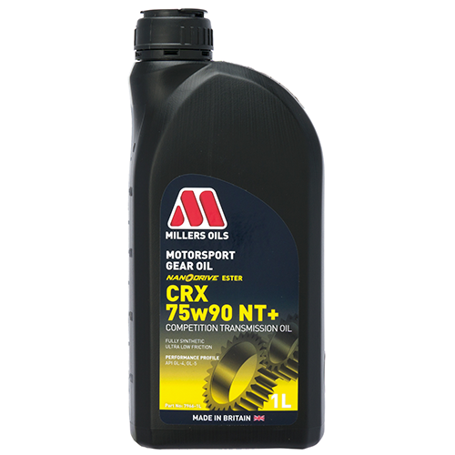 Millers Oils Motorsport CRX 75w-90 75w90 NT+ Fully Synth Gear Oil