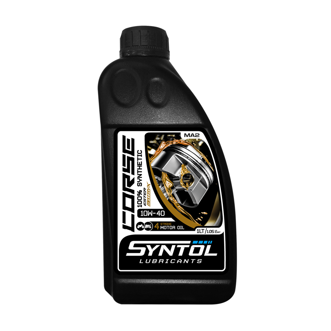 Syntol Corse 4T 10W-40 100% Synthetic Motorcycle Engine Oil 4L