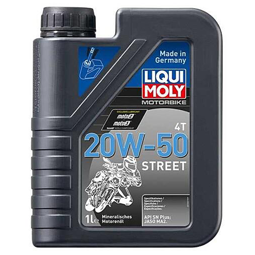 Liqui Moly 20w50 Mineral 4 Stroke Motorbike Engine Oil  - 1L