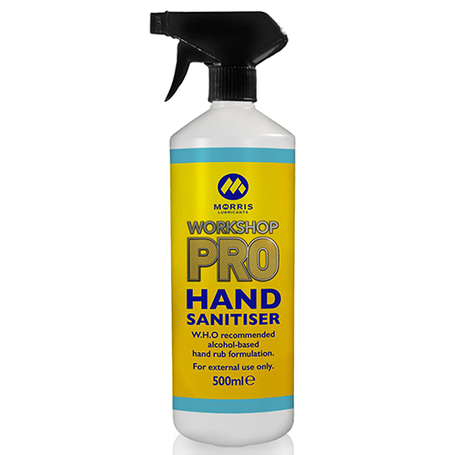 MORRIS Workshop Pro Hand Sanitiser Clean Hands 500ml