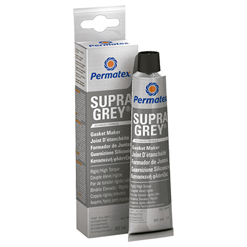 Permatex RTV Silicone Instant Gasket Maker Grey High Temperature Sealant 80ml