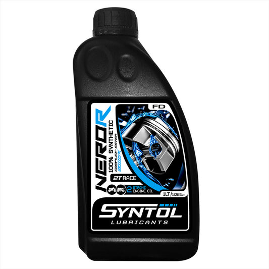 Syntol Synthetic 2-Stroke 2T Motorcycle Racing Engine Oil with Ester  1L