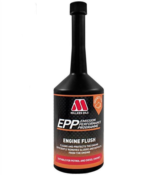 MILLERS EPP Engine Flush Cleans Engine Internally Oil Flushing Additive 500ml