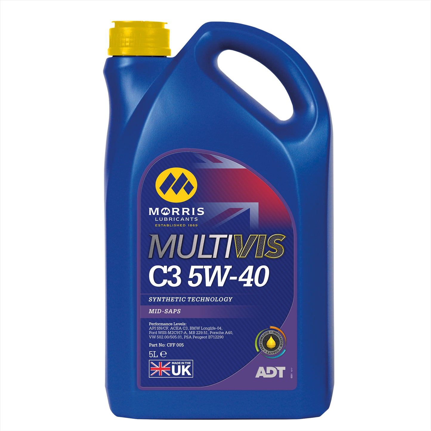 MORRIS 5W40 Fully Synthetic Engine Oil ACEA C3 Longlife-04