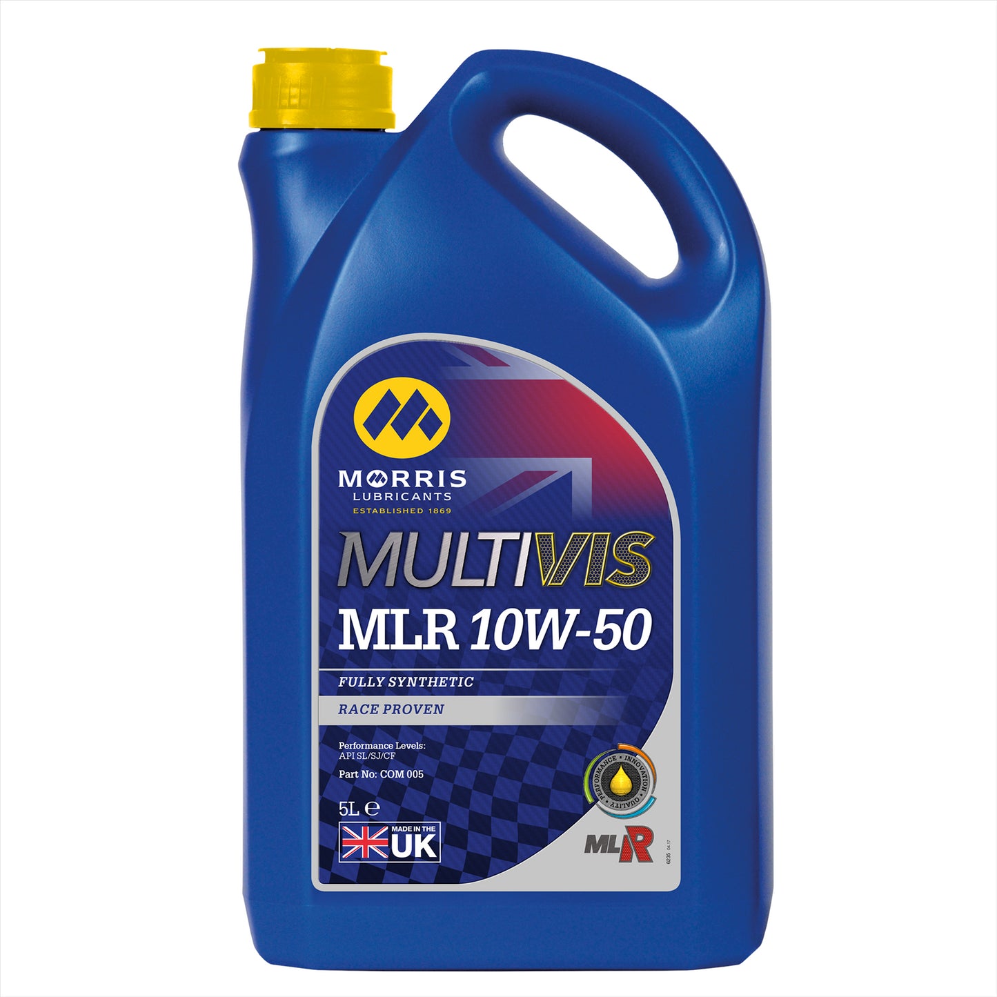 MORRIS Multivis MLR 10W-50 Fuly Synthetic Racing Engine Oil API SN / CF