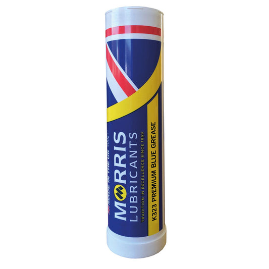 Morris K323 Premium Blue Lithium Calcium High Pressure EP Grease Cartridge 400g