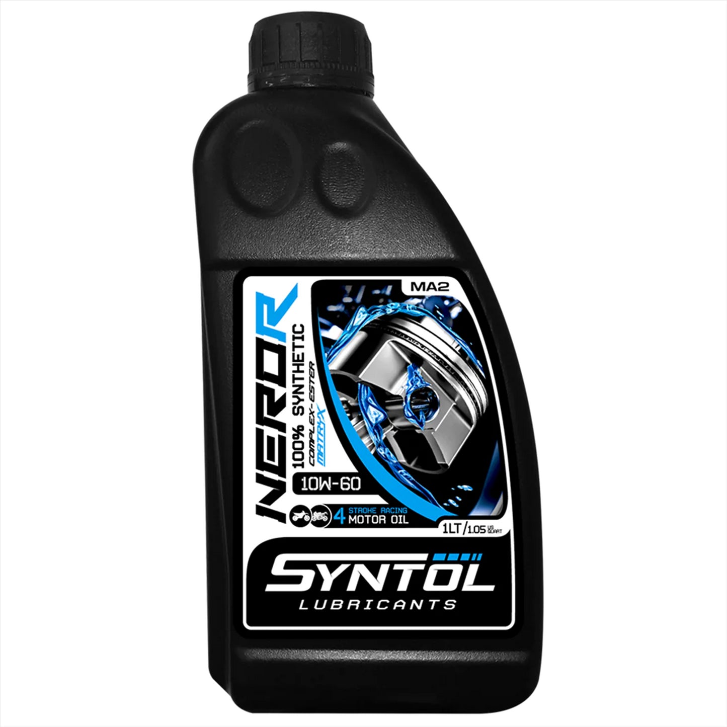 10W60 Motorcycle Oil Fully Synthetic 4 Stroke JASO MA MA2 10W-60 API SN