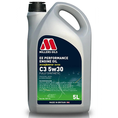 Millers Oils EE Performance C3 5w-30 5w30 Fully Synthetic Engine Oil