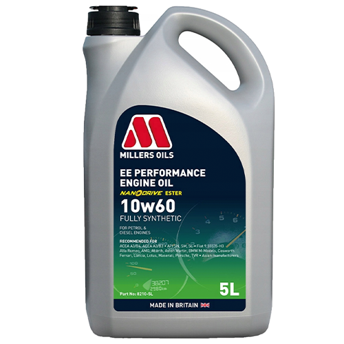 Millers Oils EE Performance 10W60 Fully Synthetic Engine Oil