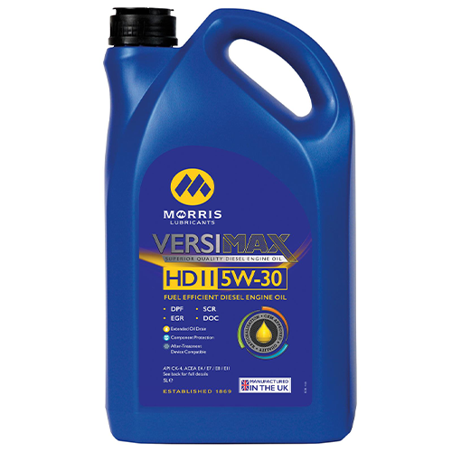 MORRIS HD11 5W-30 Fully Synthetic Engine Oil ACEA E6/E9 Volvo VDS-4.5 5L