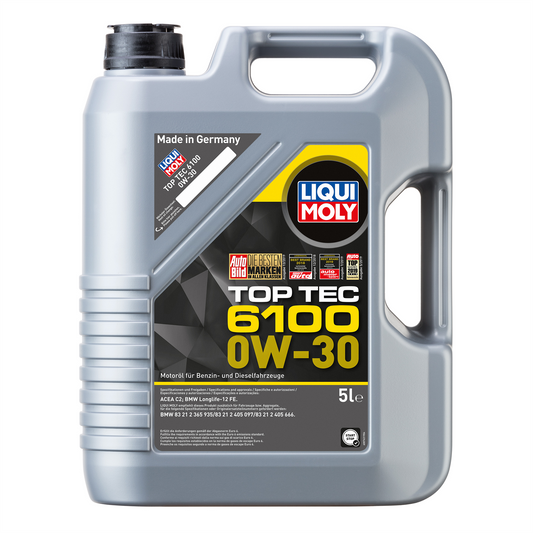 Liqui Moly Top Tec 4100 0w30 Fully Synthetic Engine Oil ACEA C2, API SP