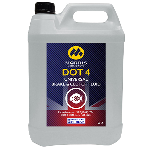 MORRIS DOT 4 Brake & Clutch Fluid DOT4  FMVSS 116 DOT 3 and DOT 4