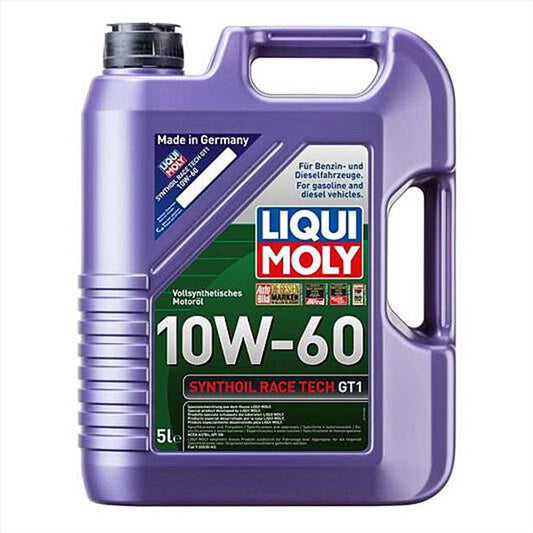 Liqui Moly 10W-60 Fully Synthetic Engine Oil Synthoil Race Tech Gt1