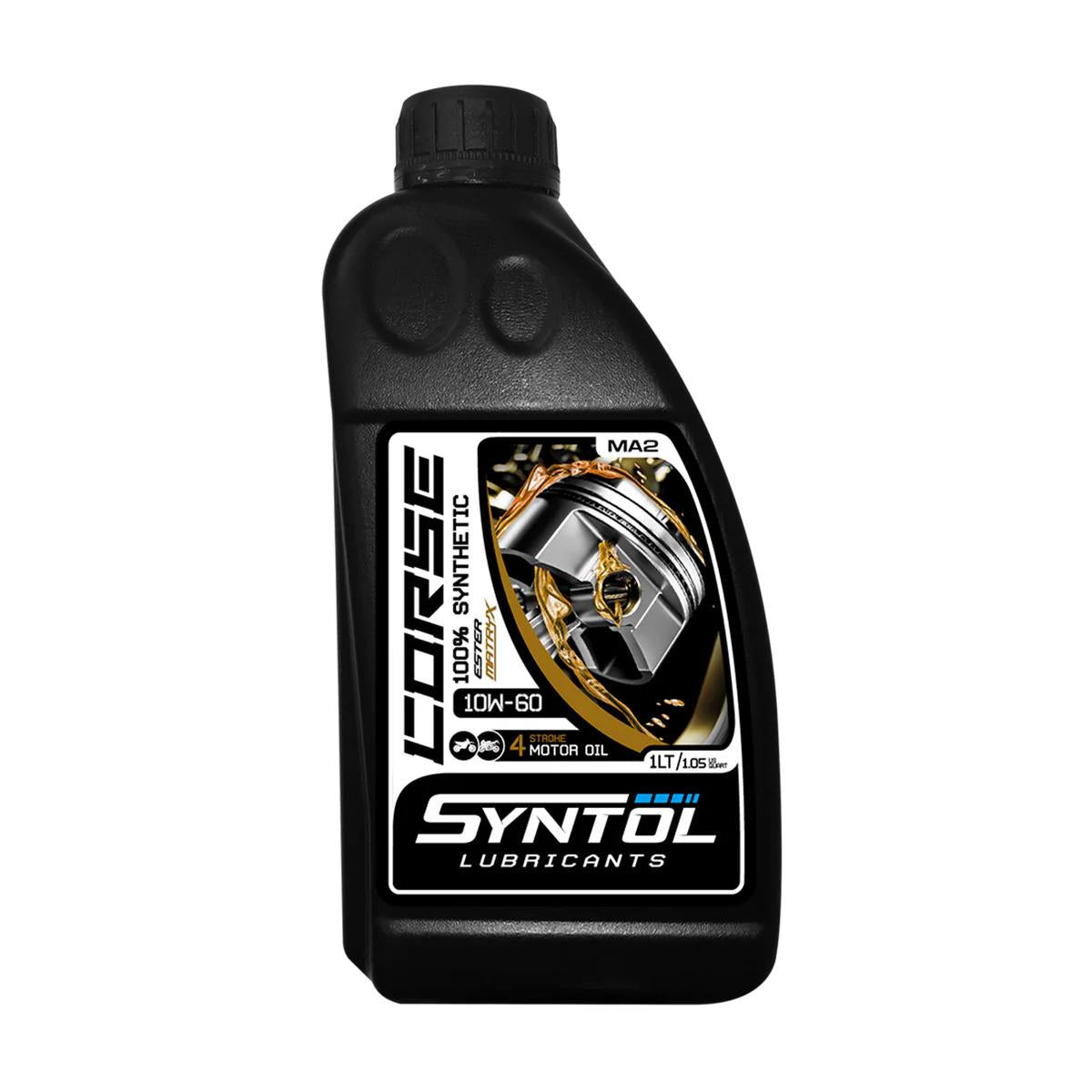 Syntol Corse 4T 10W-60 Motorcycle Fully Synthetic Oil 1L