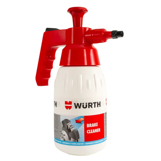 Wurth Brake Cleaner Pump - 1Ltr Bottle - Adjustable Dispenser / Solvent Spray