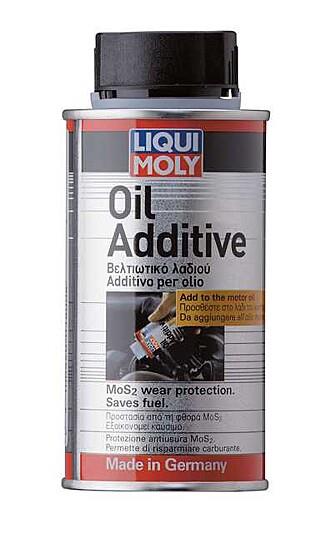 Liqui Moly MoS2 Oil Additive 125ml Low-Viscosity Increases Smooth Operation