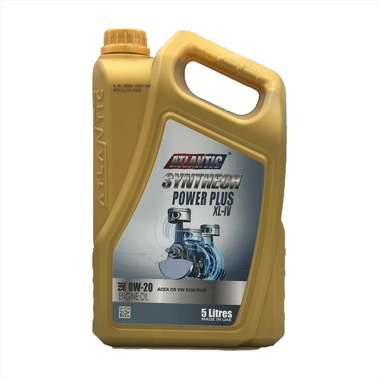 Atlantic 0W-20 Fully Synthetic Engine Oil ACEA C5 C6 API SN+ VW 508/509 5L