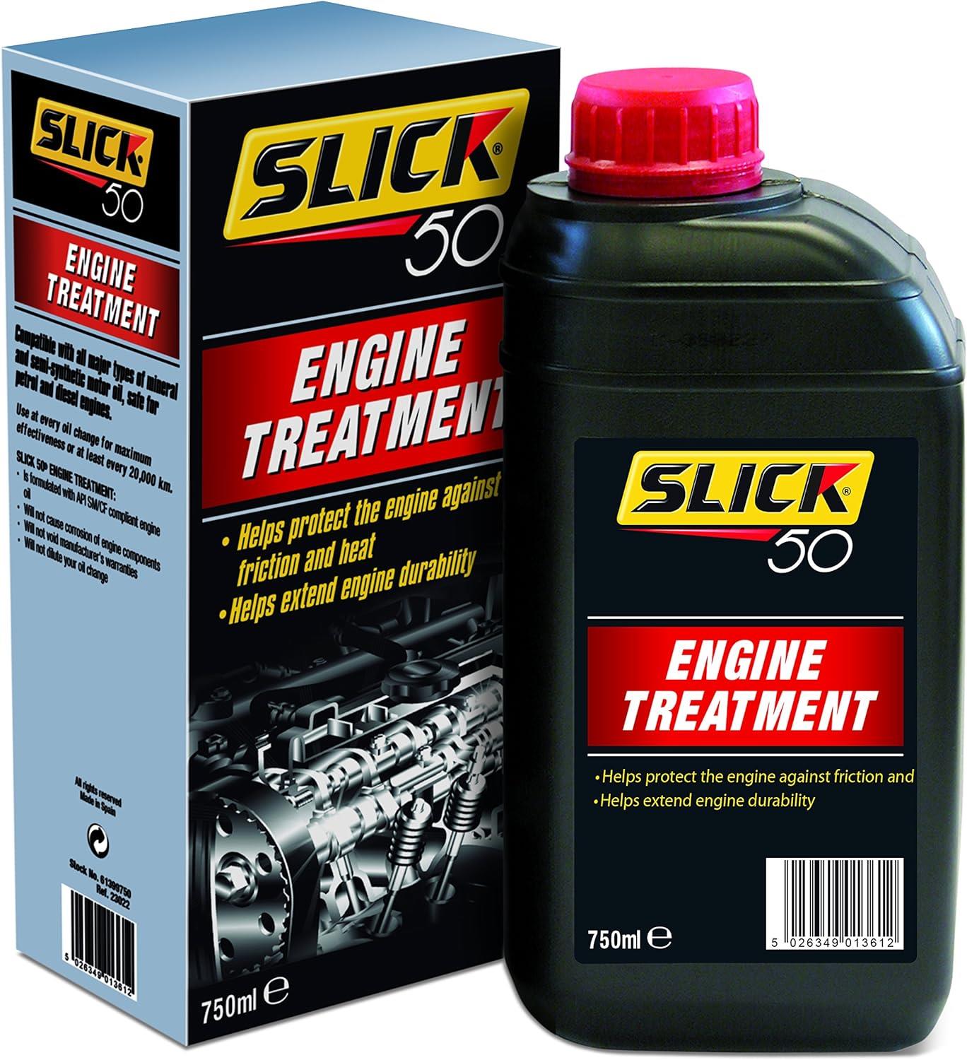 Slick 50 Engine Treatment Oil Additive Petrol & Diesel Extends Engine Life 750ml