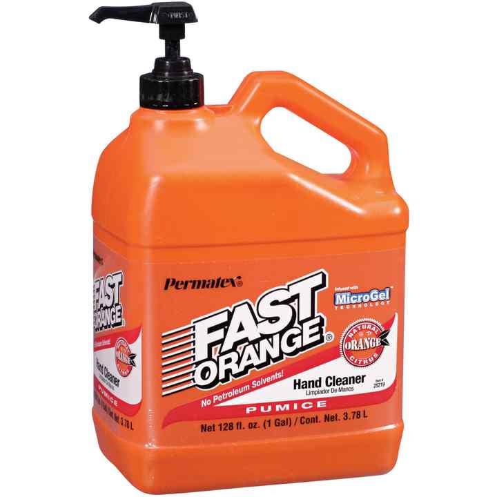 Permatex Fast Orange Pumice Lotion Workshop Garage Hand Scrub Cleaner 3.7 Litre