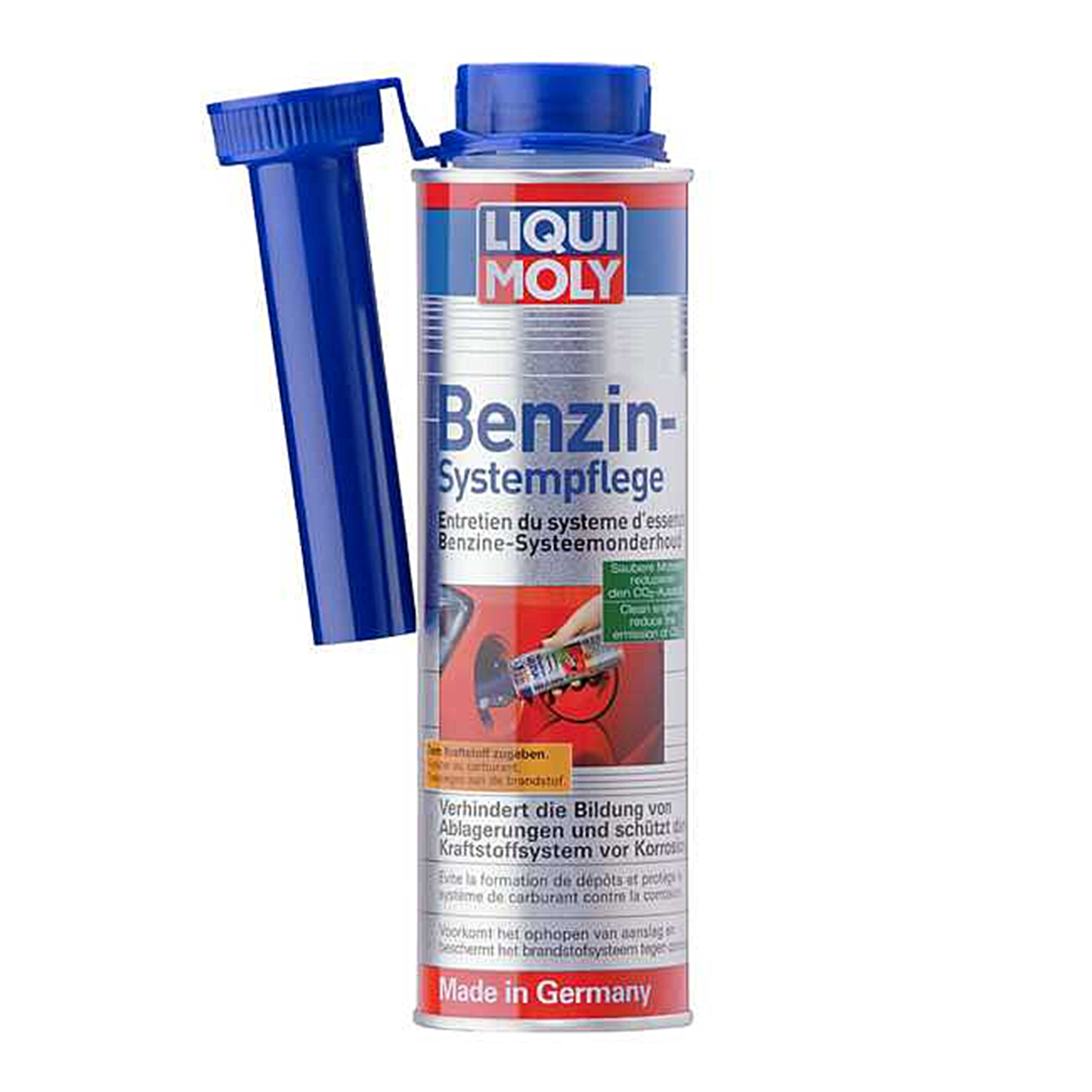 LIQUI MOLY PETROL TREATMENT FUEL SYSTEM CLEANER REDUCE EXHAUST EMISSIONS 300ml