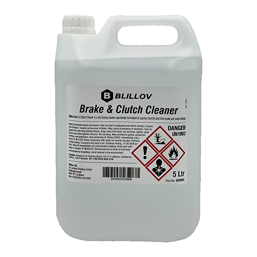 Brake & Clutch Cleaner 5 L Removes Oil, Grease, Dust Pats Degreaser