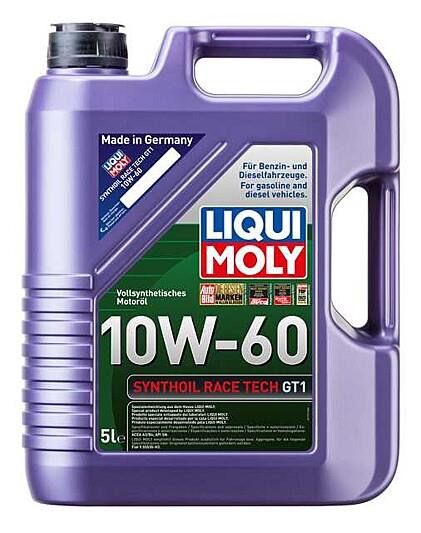 Liqui Moly 10W-60 Fully Synthetic Engine Oil Synthoil Race Tech Gt1