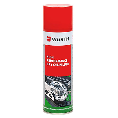 Wurth High Performance Dry Chain Lube Bike Chain Lubricant - 500 ml