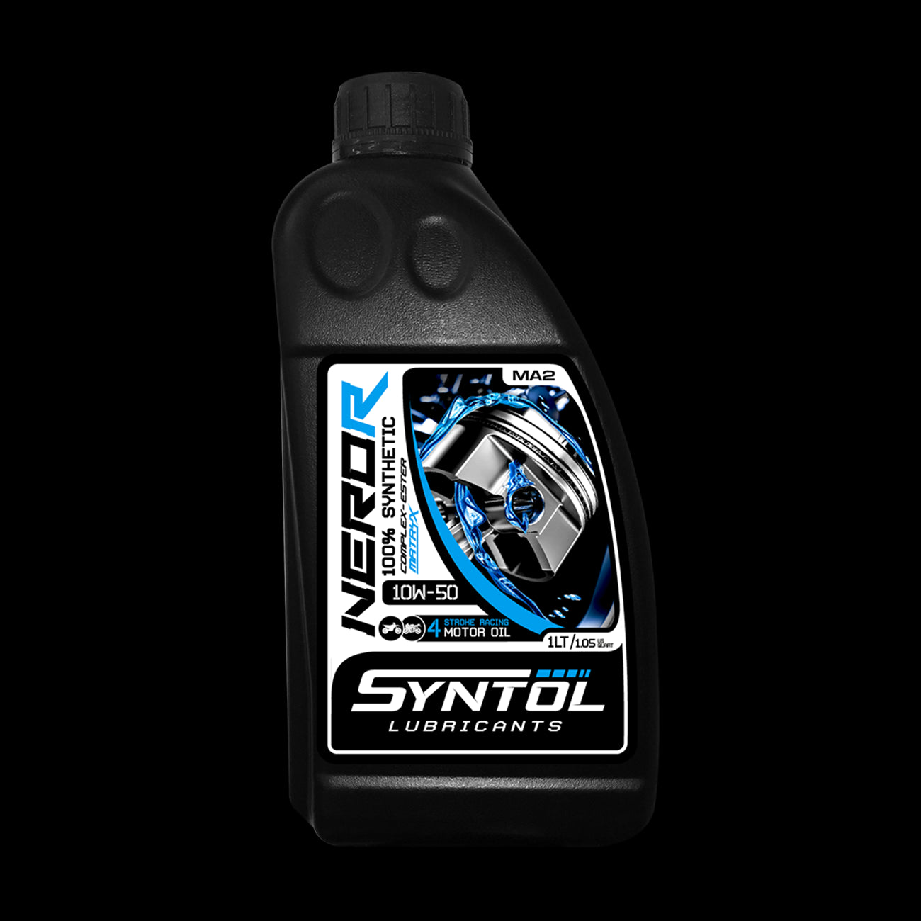 Syntol Nero-R 4T 10W-50 100% Synthetic Racing Motorcycle Engine Oil