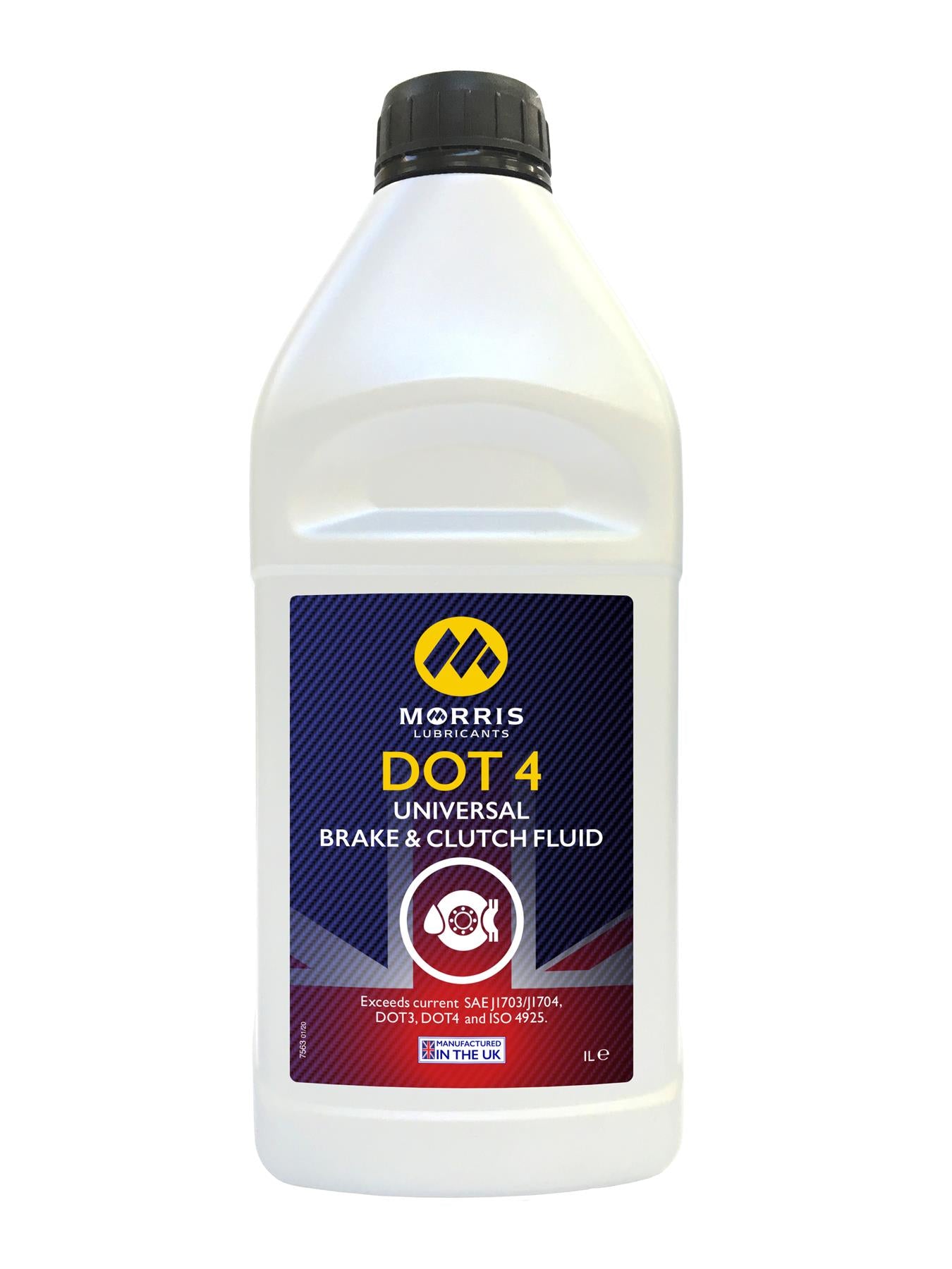 MORRIS DOT 4 Brake & Clutch Fluid DOT4  FMVSS 116 DOT 3 and DOT 4